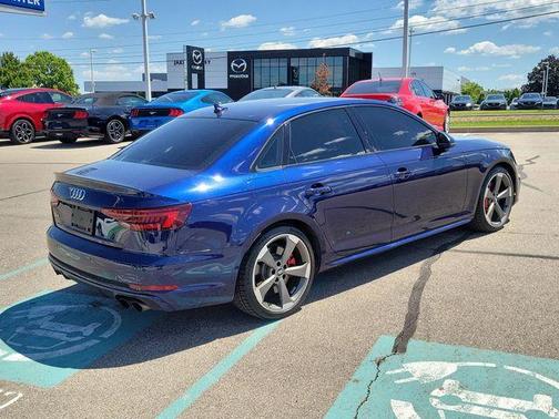 Navarra Blue Metallic 2018 Audi S4 3.0T Premium Plus