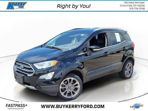 Shadow Black 2020 Ford EcoSport Titanium