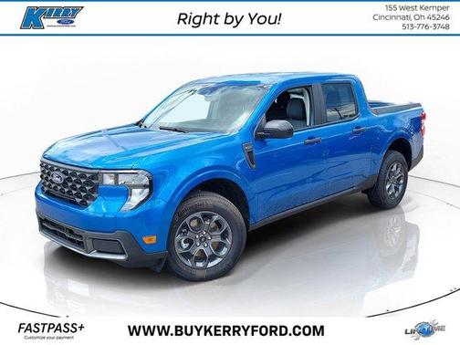 Blue 2026 Ford Maverick XLT