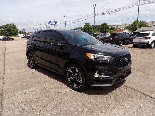 Agate Black Metallic 2022 Ford Edge ST