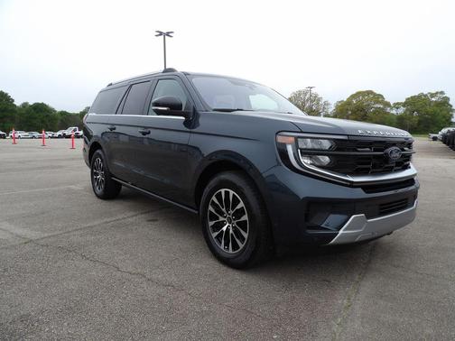 Blue Metallic 2025 Ford Expedition Max Platinum