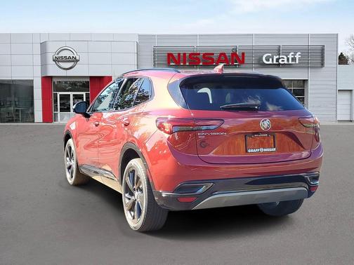 Cinnabar Metallic 2023 Buick Envision Essence AWD