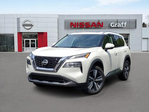 White 2023 Nissan Rogue SL