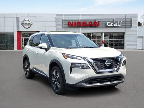 White 2023 Nissan Rogue SL