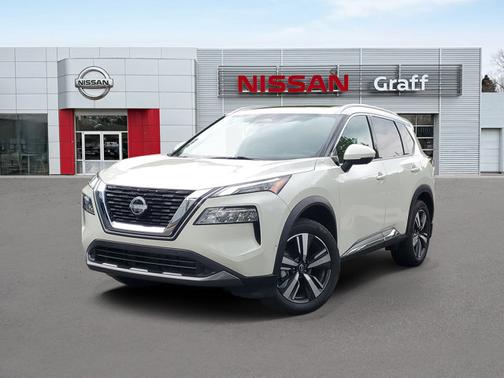 White 2023 Nissan Rogue SL