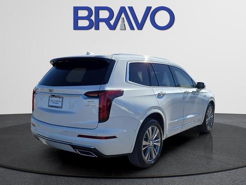 Crystal White Tricoat 2024 Cadillac XT6 Premium Luxury FWD