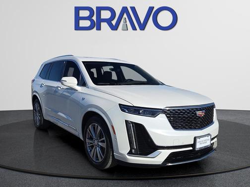 Crystal White Tricoat 2024 Cadillac XT6 Premium Luxury FWD