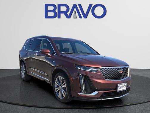 Rosewood Metallic 2023 Cadillac XT6 Premium Luxury AWD