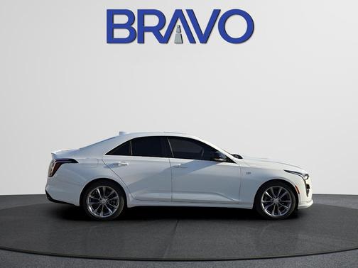 Summit White 2026 Cadillac CT4 Sport RWD