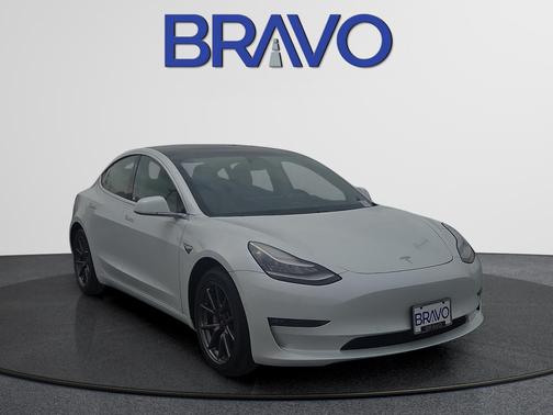 Pearl White Multi-Coat 2020 Tesla Model 3 Long Range