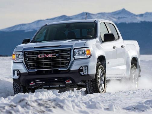 Satin Steel Metallic 2022 GMC Canyon Elevation