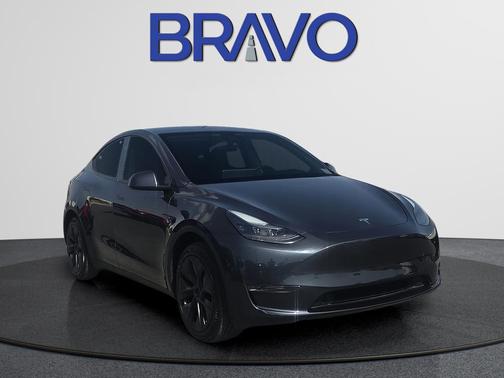 Stealth Grey 2025 Tesla Model Y Long Range Dual Motor Rear-Wheel Drive
