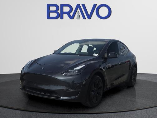 Stealth Grey 2025 Tesla Model Y Long Range Dual Motor Rear-Wheel Drive