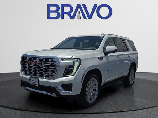 White Frost Tricoat 2025 GMC Yukon Denali