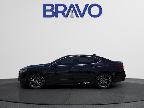 Crystal Black Pearl 2019 Acura TLX Technology