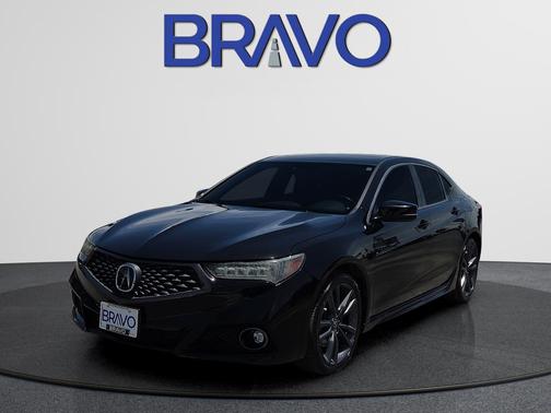 Crystal Black Pearl 2019 Acura TLX Technology