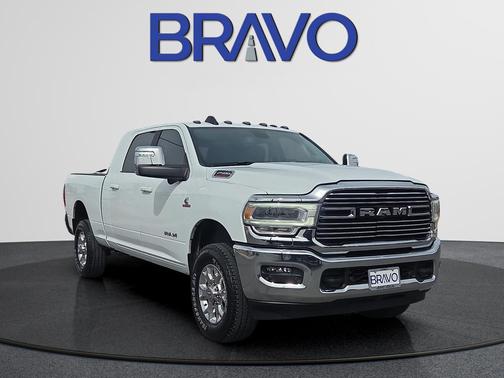 Bright White Clearcoat 2024 RAM 2500 Laramie Crew Cab 4x4 6'4' Box