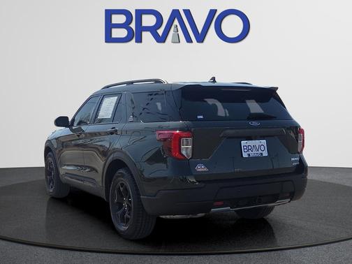Forged Green Metallic 2022 Ford Explorer Timberline