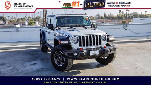Silver Zynith Clearcoat 2023 Jeep Gladiator Rubicon