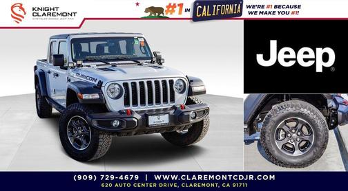 Silver Zynith Clearcoat 2023 Jeep Gladiator Rubicon