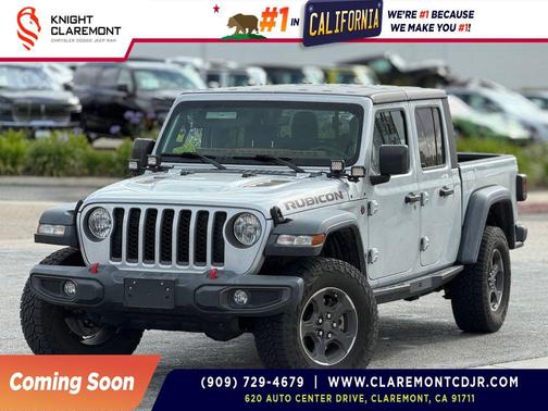 Silver Zynith Clearcoat 2023 Jeep Gladiator Rubicon