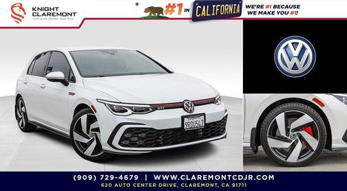 Opal White Pearl 2024 Volkswagen Golf GTI 2.0T S DSG