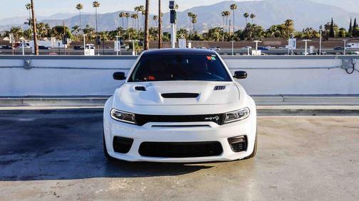 White Knuckle Clearcoat 2023 Dodge Charger SRT Hellcat Widebody Jailbreak