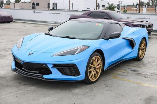 Rapid Blue 2023 Chevrolet Corvette Stingray w/3LT