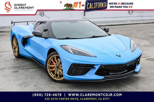 Rapid Blue 2023 Chevrolet Corvette Stingray w/3LT