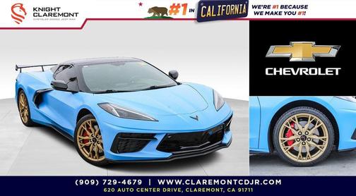 Rapid Blue 2023 Chevrolet Corvette Stingray w/3LT