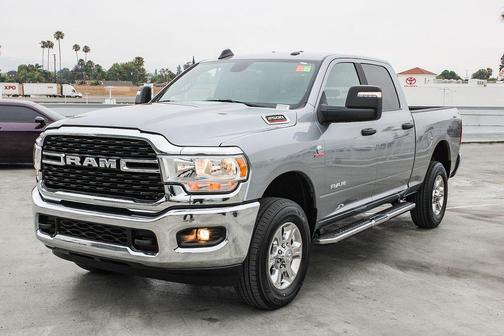 Billet Silver Metallic Clearcoat 2024 RAM 2500 Big Horn Crew Cab 4x4 6'4' Box