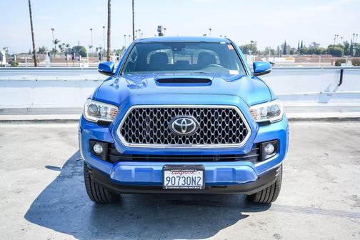 Blazing Blue Pearl 2018 Toyota Tacoma TRD Sport