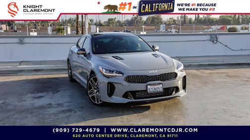 Ceramic Silver 2022 Kia Stinger GT2