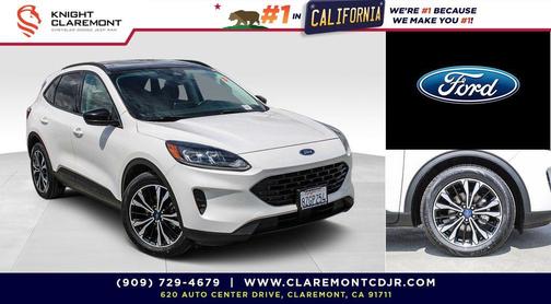STAR WHITE METALLIC TRI-COAT 2021 Ford Escape SE