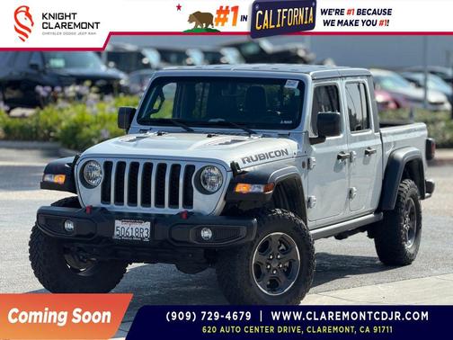 Silver Zynith Clearcoat 2022 Jeep Gladiator Rubicon