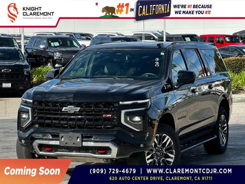 Black 2025 Chevrolet Suburban 4WD Z71
