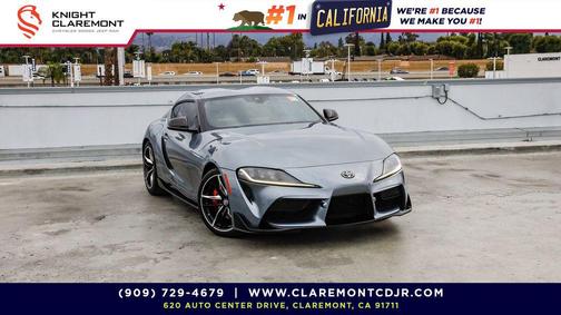 Turbulence Gray 2021 Toyota Supra 3.0 Premium