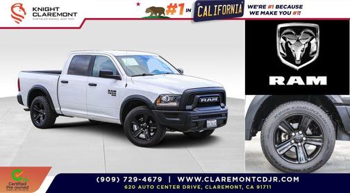 2024 RAM 1500 Classic Warlock Crew Cab 4x4 5'7' Box