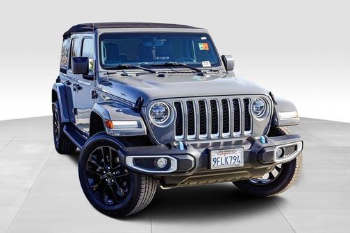 Sting-Gray Clearcoat 2023 Jeep Wrangler 4xe Sahara