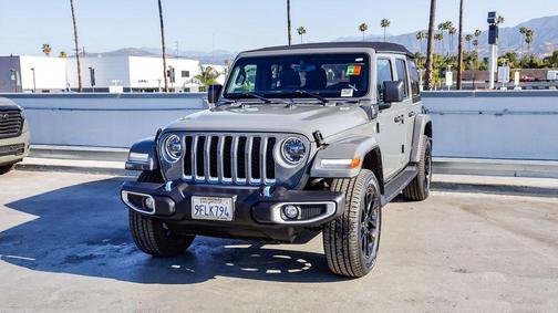 Sting-Gray Clearcoat 2023 Jeep Wrangler 4xe Sahara