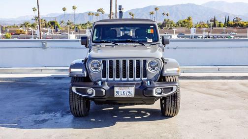 Sting-Gray Clearcoat 2023 Jeep Wrangler 4xe Sahara