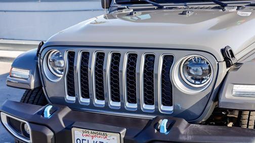 Sting-Gray Clearcoat 2023 Jeep Wrangler 4xe Sahara