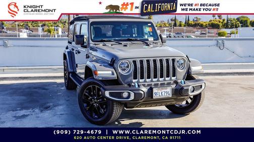 Sting-Gray Clearcoat 2023 Jeep Wrangler 4xe Sahara
