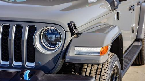 Sting-Gray Clearcoat 2023 Jeep Wrangler 4xe Sahara