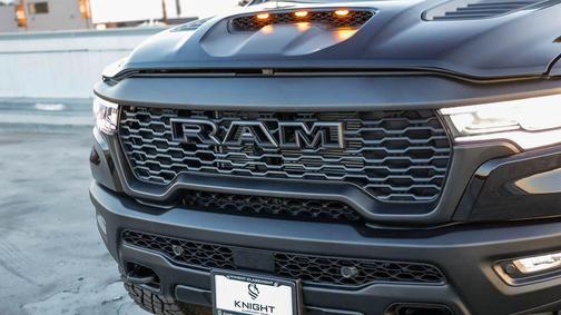 Diamond Black Crystal Pearlcoat 2026 RAM 1500 RHO Crew Cab 4x4 5'7' Box