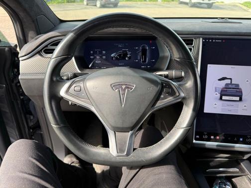 Solid Black 2017 Tesla Model X 75D