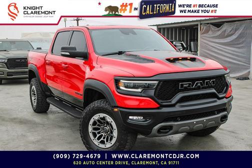 Flame Red Clearcoat 2021 RAM 1500 TRX