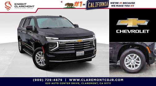 Black 2025 Chevrolet Tahoe LT
