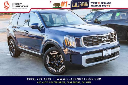 Midnight Lake Blue 2025 Kia Telluride S