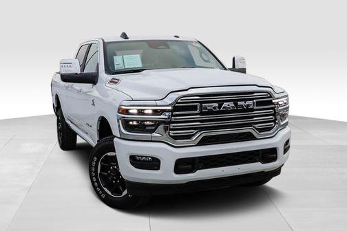 Bright White Clearcoat 2026 RAM 2500 Laramie Crew Cab 4x4 6'4' Box